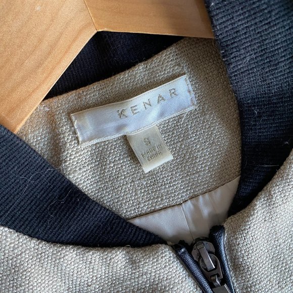 Faux Leather Bomber - Picture 2 of 4